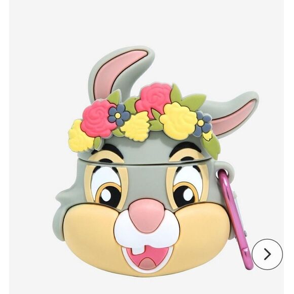 Disney Bambi Thumper with Flower Crown Wireless Earbuds Case NWT - Picture 2 of 8